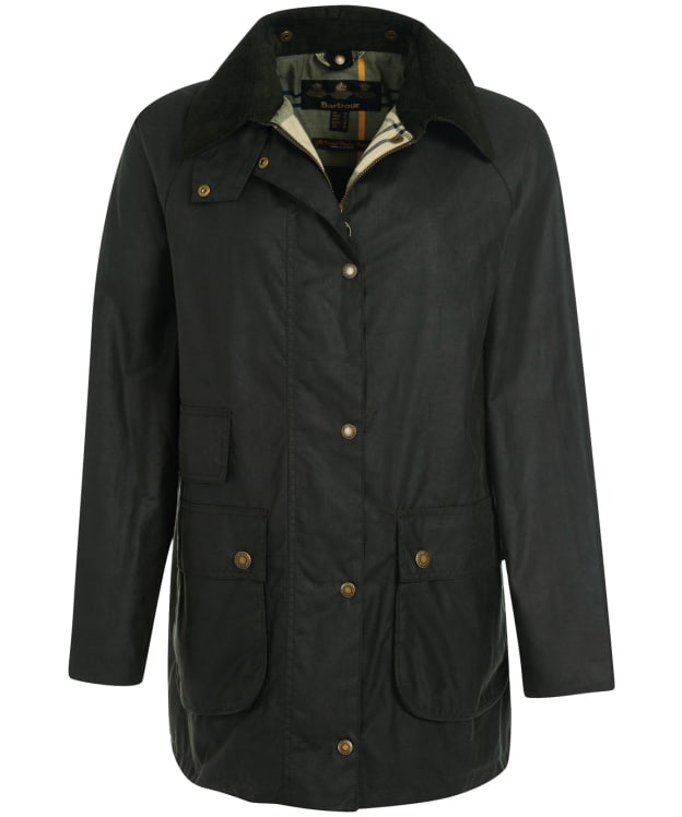 Women’s Barbour Tain Waxed Jacket - Sage