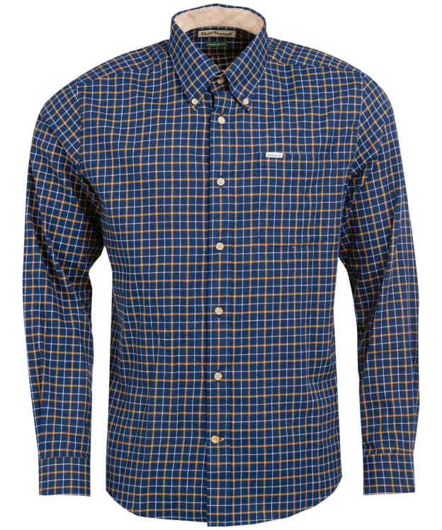 Men's Barbour Bank Check Shirt - Navy Check 2