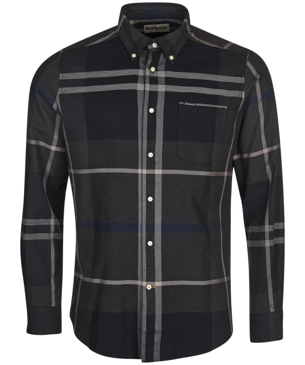 Men’s Barbour Dunoon Tailored Shirt - Graphite