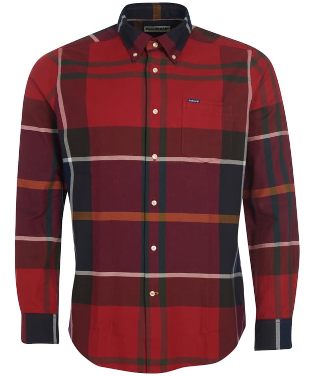 Men’s Barbour Dunoon Tailored Shirt - Red