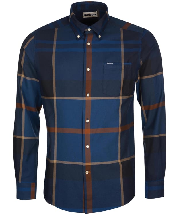 Men’s Barbour Dunoon Tailored Shirt - Midnight Tartan