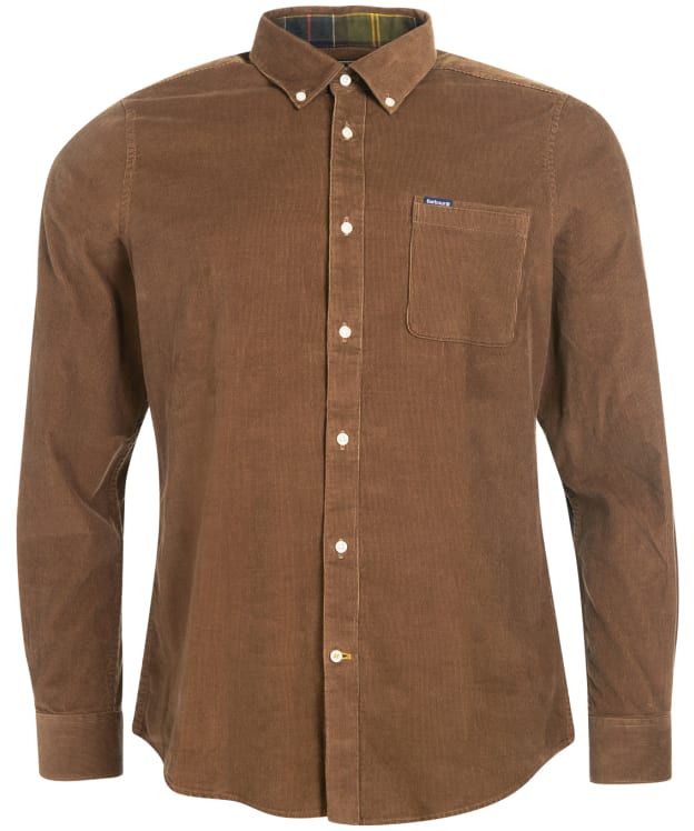 Men’s Barbour Ramsey Tailored Shirt - Brown