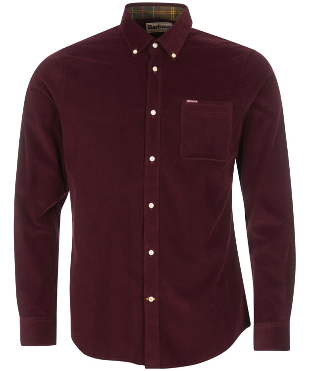 Men’s Barbour Ramsey Tailored Shirt - Winter Red