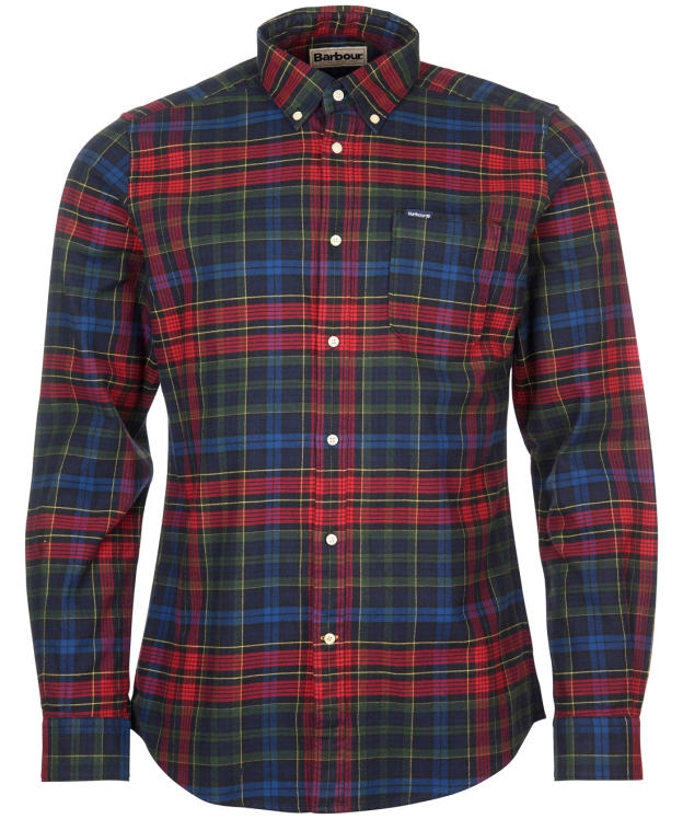 Men’s Barbour Ronan Tailored Shirt - Navy Check