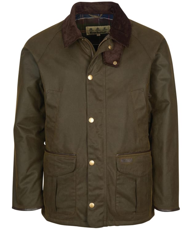 Men’s Barbour Stratford Waxed Jacket - Olive