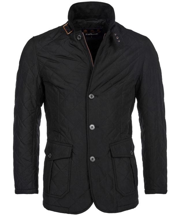 Men's Barbour Lutz Quilted Jacket - Black