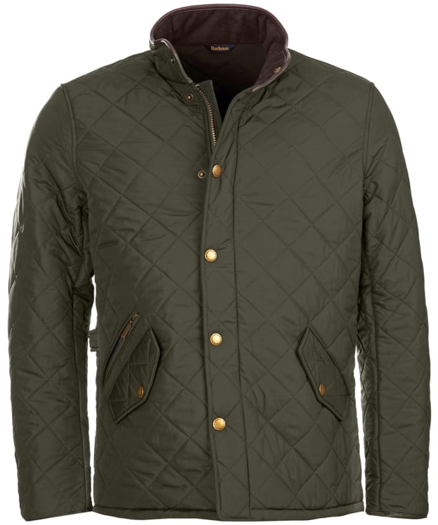 Men's Barbour Powell Quilted Jacket - Sage