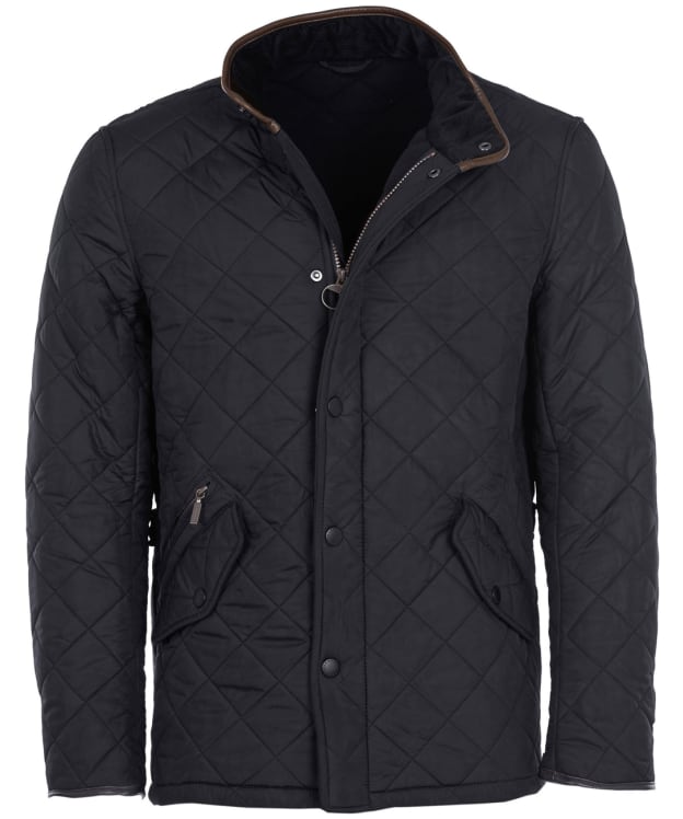 Men's Barbour Powell Quilted Jacket - Navy