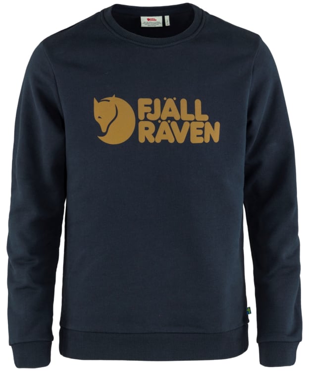 Men’s Fjallraven Logo Sweater - Dark Navy