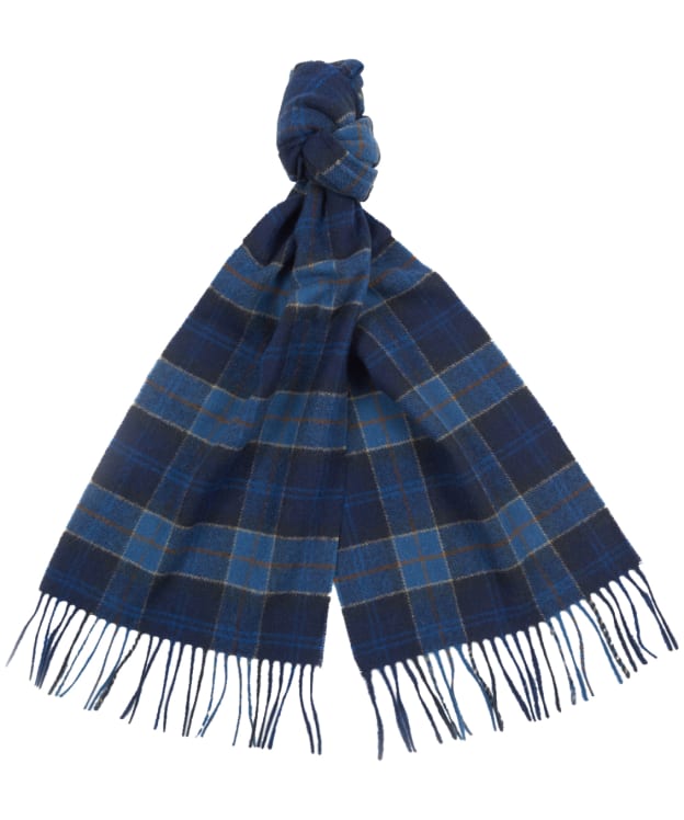 Barbour Tartan Lambswool Scarf - Midnight Tartan