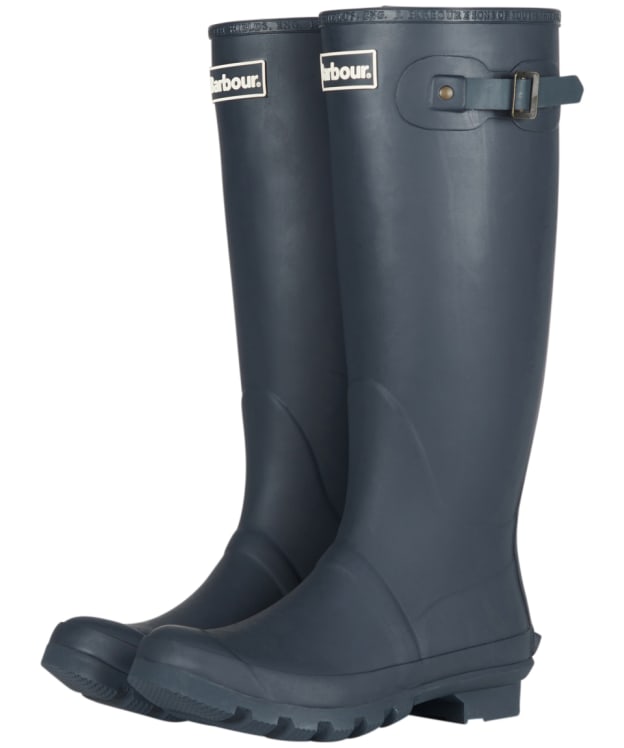 Women's Barbour Bede Tall Wellington Boots - Navy