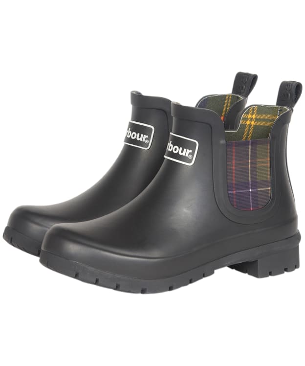 Women’s Barbour Kingham Chelsea Boot Wellingtons - Black