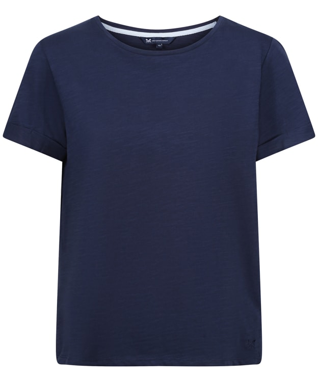 Women’s Crew Clothing Perfect Slub T-Shirt - Navy