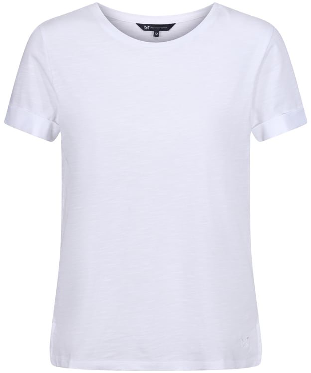 Women’s Crew Clothing Perfect Slub T-Shirt - White