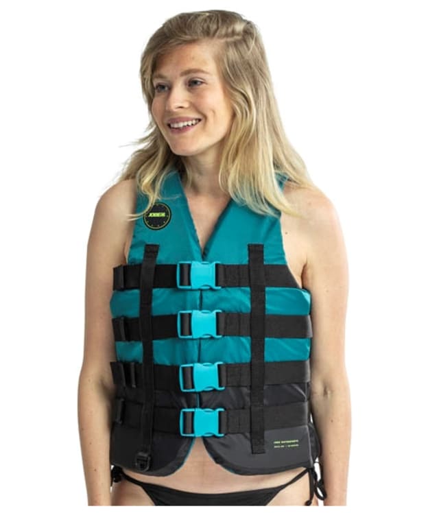 Jobe 4 Buckle Buoyancy Aid Life Vest - Unisex - Teal
