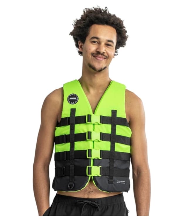 Jobe 4 Buckle Buoyancy Aid Life Vest - Unisex - Lime