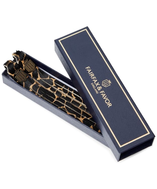 Women’s Fairfax & Favor Removable Boot Tassels - Giraffe Haircalf