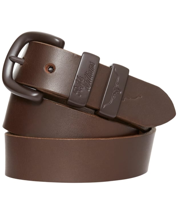 Men's R.M. Williams 1 1/2" Drover Belt - Chocolate