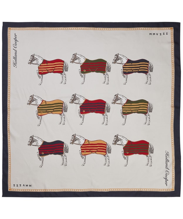 Women’s Holland Cooper Nine Horse Silk Scarf - Nine Horse