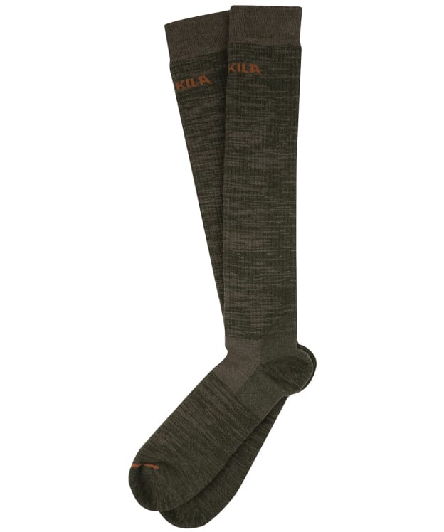 Härkila Pro Hunter 2.0 Merino Blend Long Socks - Willow Green / Shadow Brown