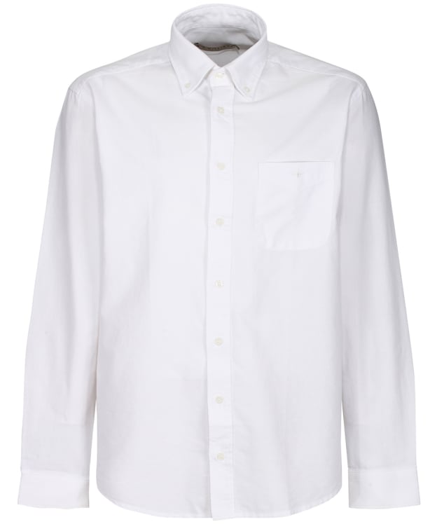 Men’s R.M. Williams Collins Button Down Shirt - White
