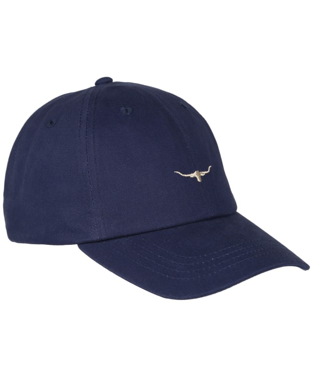 R.M. Williams Mini Longhorn Baseball Cap - Navy / Bone