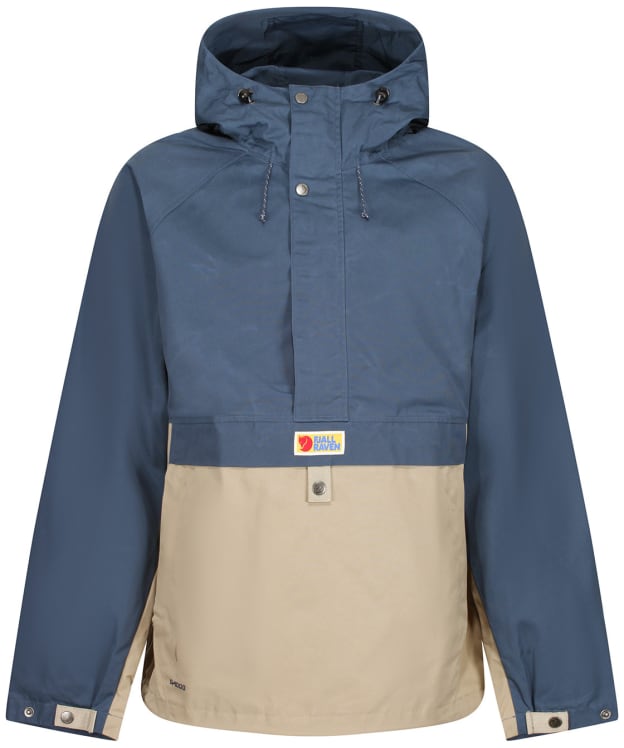 Men’s Fjallraven Vardag Anorak - Uncle Blue / Sandstone