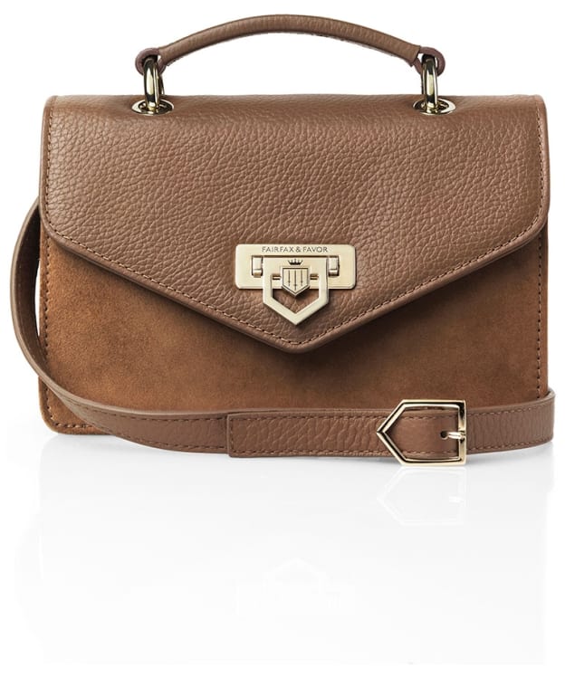 Women’s Fairfax & Favor Loxley Mini Crossbody Bag - Tan Suede