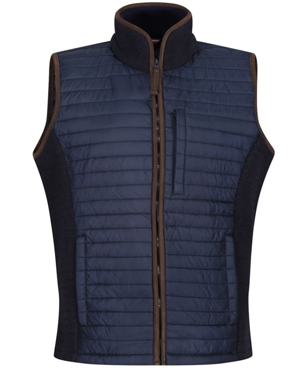 Men’s Alan Paine Highshore Quilted Gilet - Dark Navy