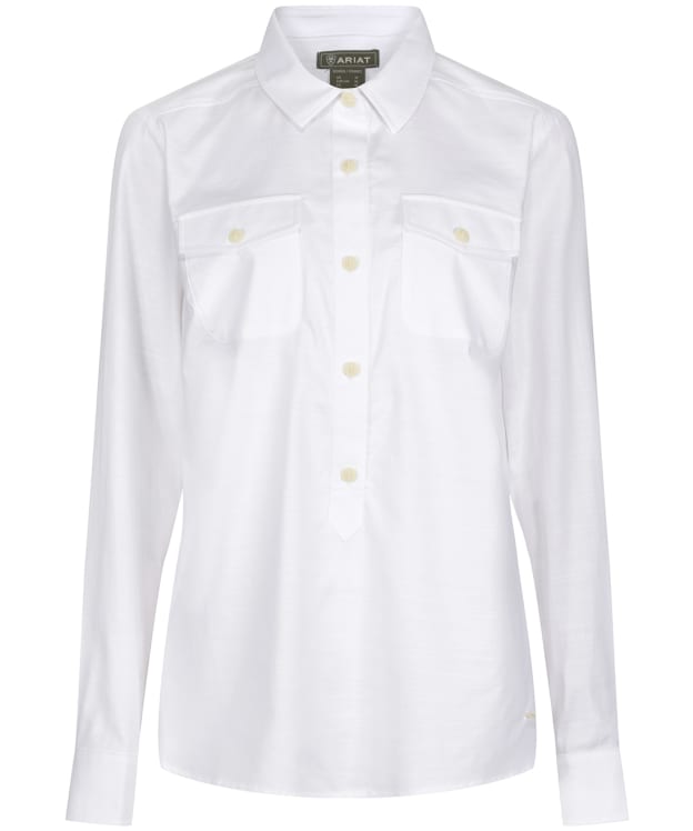 Women’s Ariat Loyola Popover Shirt - White