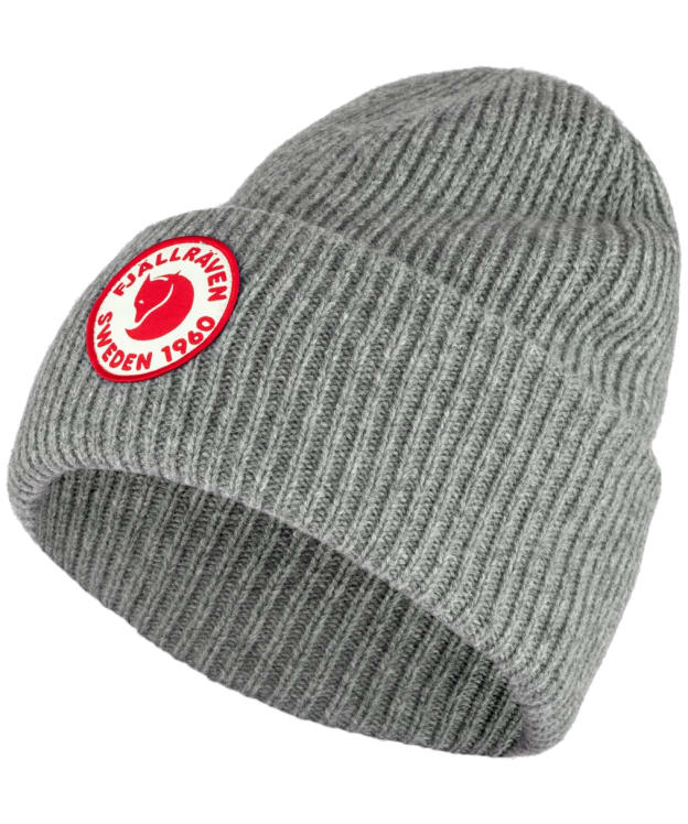 Fjallraven 1960 Logo Beanie Hat - Grey