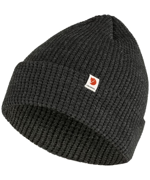 Fjallraven Tab Beanie Hat - Dark Grey