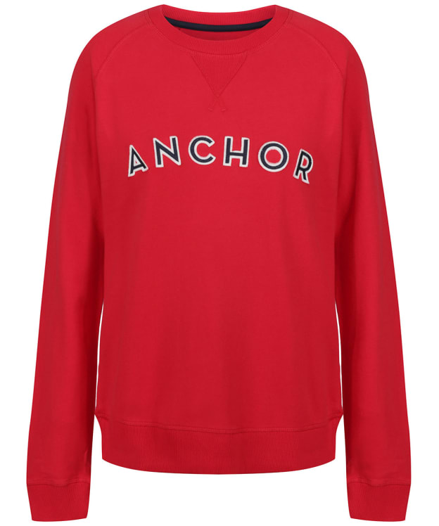 Women’s Crew Clothing Anchor Graphic Sweater - Red