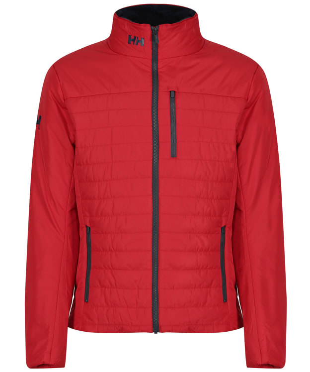 Men’s Helly Hansen Crew Insulator Water Repellent Quilted Jacket 2.0 - Red