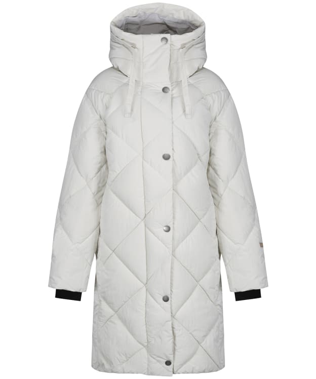 Women’s Didriksons Torun Quilted Parka - Off White