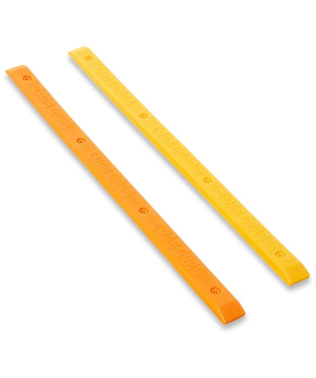Crab Grab Snowboard Stomp Pad Skate Rails - 2 Pack - Orange Juice