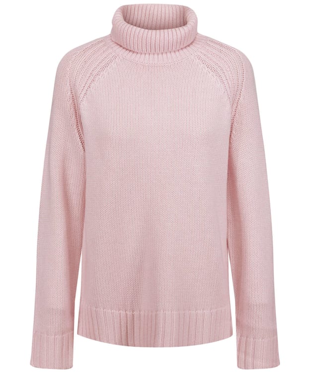 Women’s Schoffel Merino Cosy Roll Neck Jumper - Blush