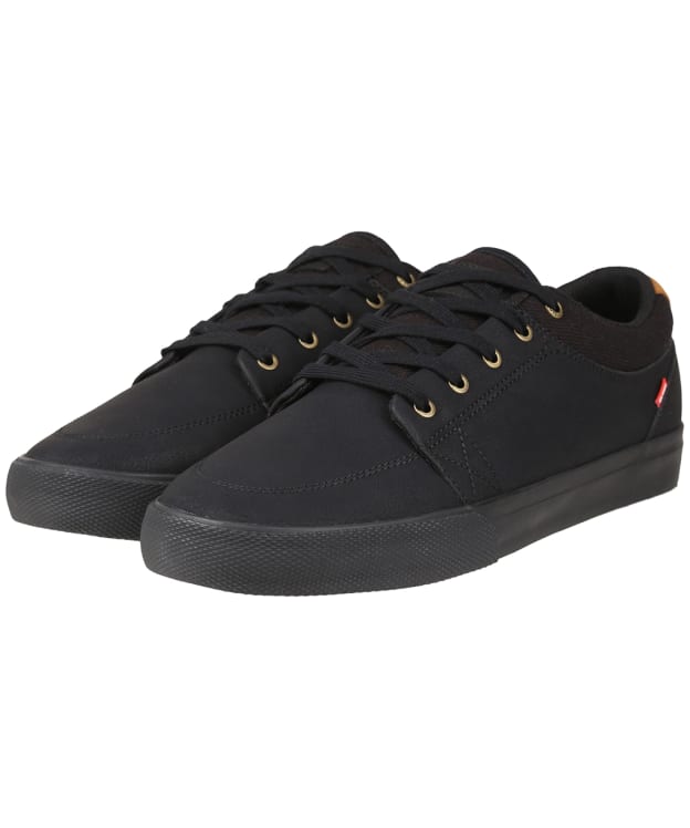 Men’s Globe GS Canvas Shockbed™ Skate Shoes - Black / Mock Black