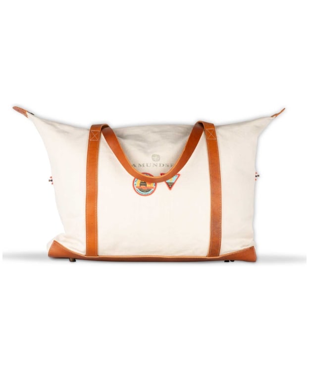 Amundsen Kalahari Cotton Canvas Weekend Holdall Bag - Natural