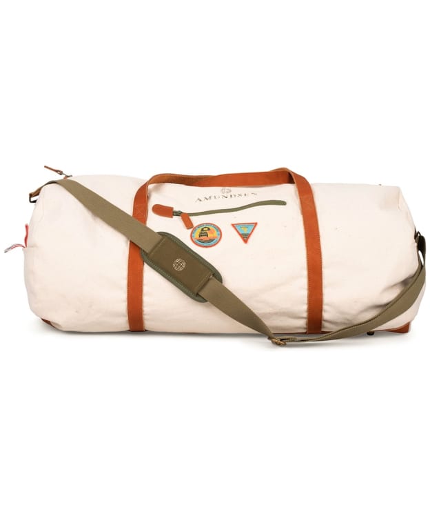 Amundsen Okavanga Cotton Canvas Duffle Bag 35L - Natural