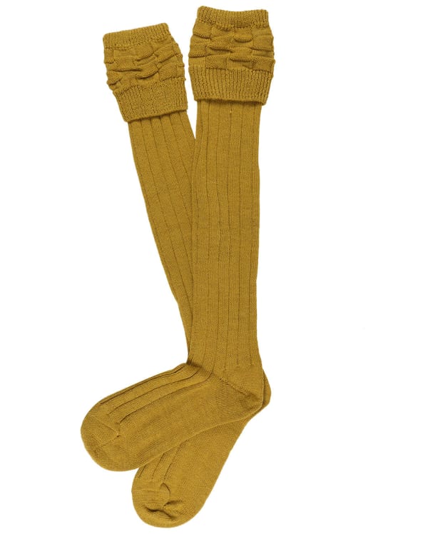 Pennine Portland Wool Shooting Socks - Pollen