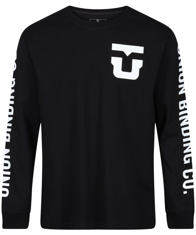 Union UBC Long Sleeve Cotton Relaxed Fit Top - Black
