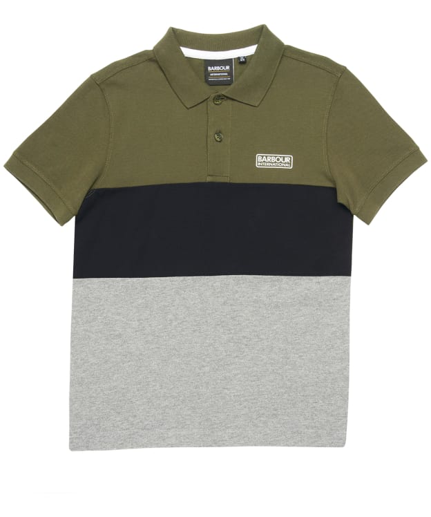 Boy's Barbour International Camden Polo Shirt - Cargo