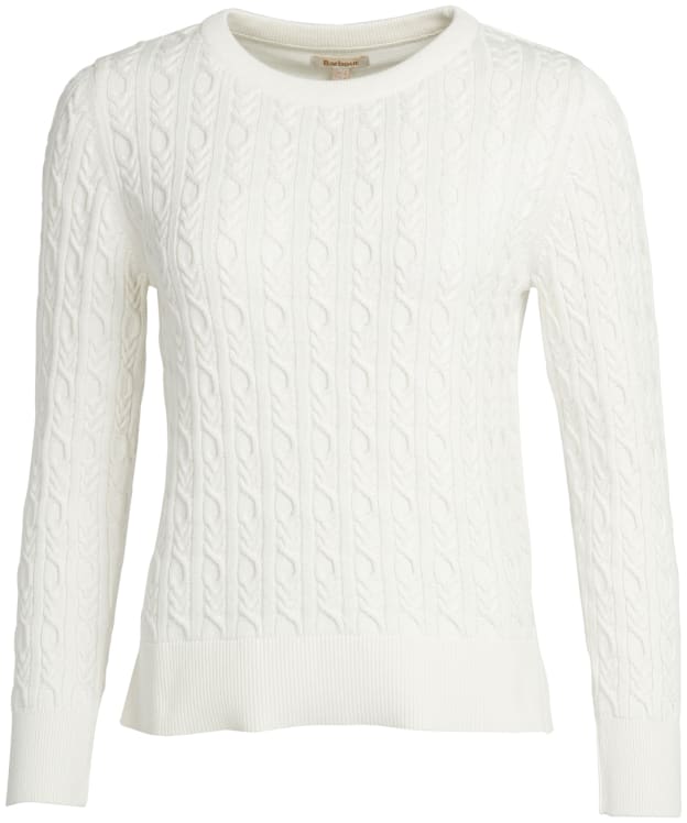 Women's Barbour Hampton Knit Sweater - New Off White