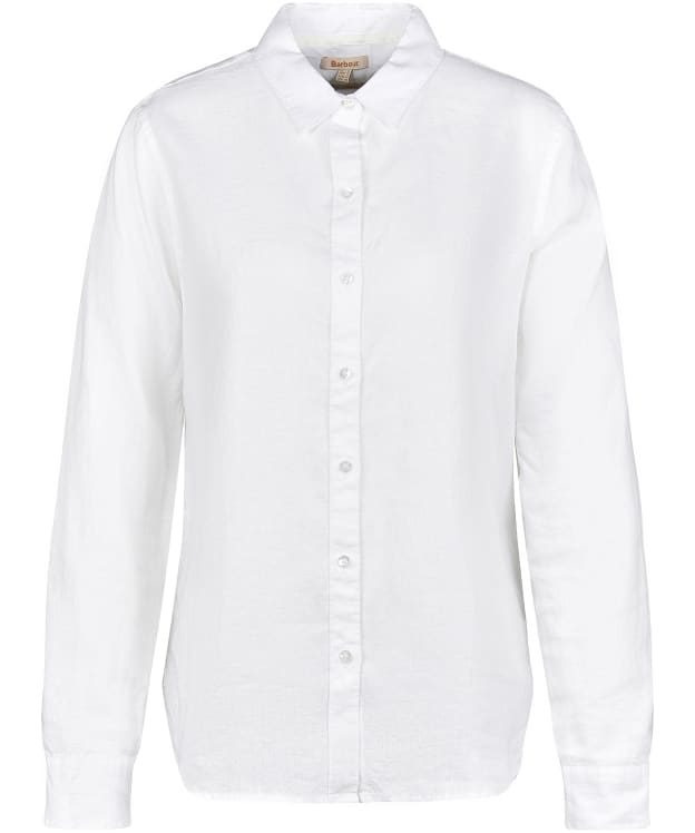 Women's Barbour Marine Shirt - White