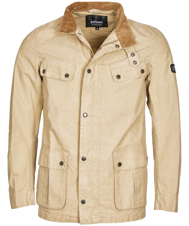 Men's Barbour International Summer Wash Duke Casual Jacket - Beige