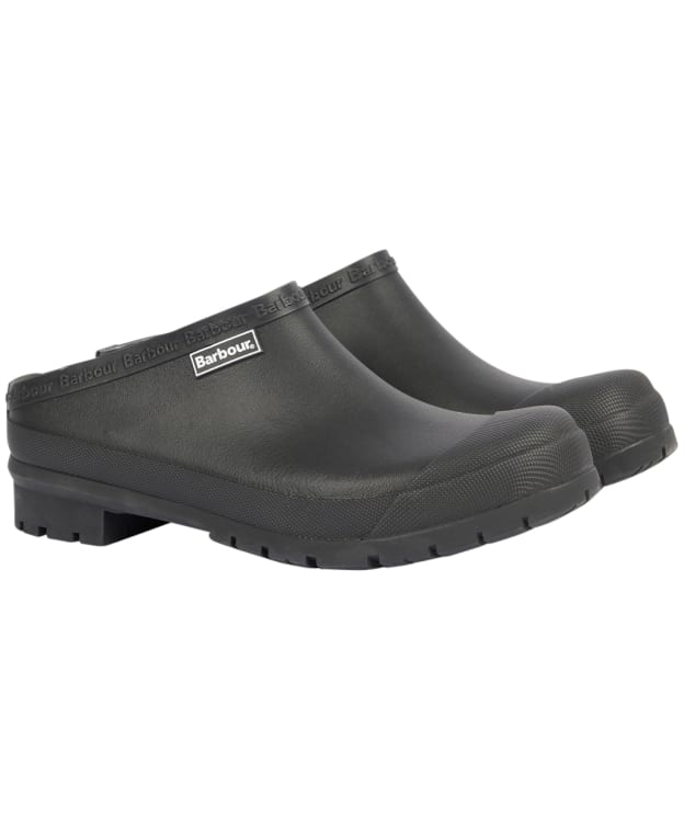 Men's Barbour Quinn Clog - Black