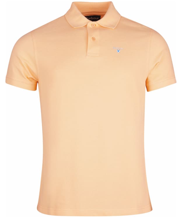 Men's Barbour Sports Polo 215G - Coral Sands