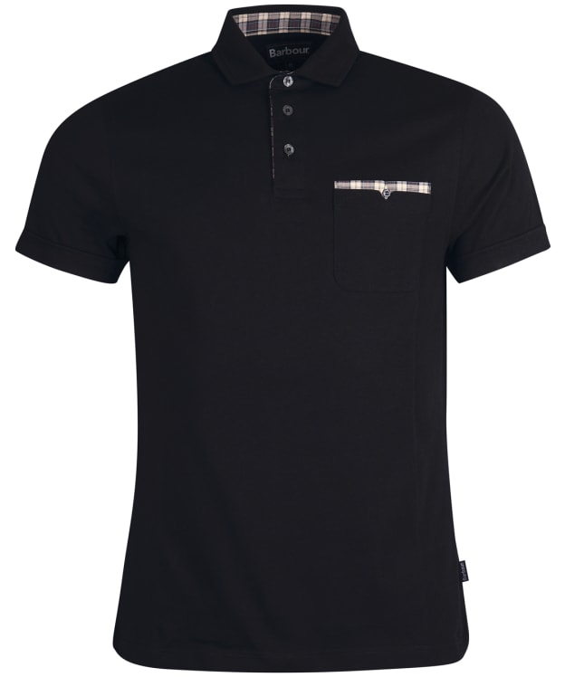 Men’s Barbour Corpatch Polo Shirt - Black