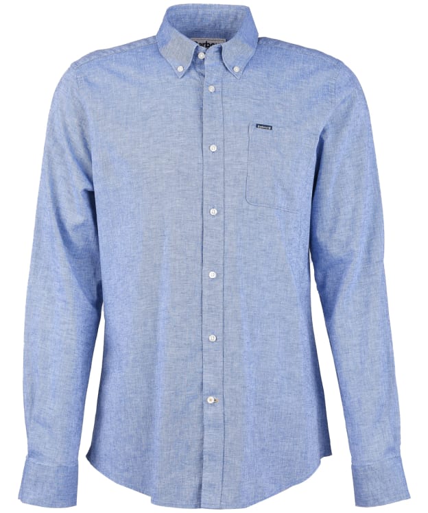 Men's Barbour Nelson Tailored Shirt - Blue